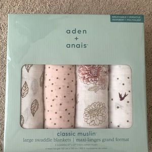 Aden + Anais swaddlers